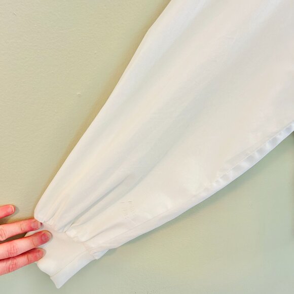 Members Only White Bomber Jacket Mens Size Large Windbreaker Cafe Racer 80s - Picture 4 of 10